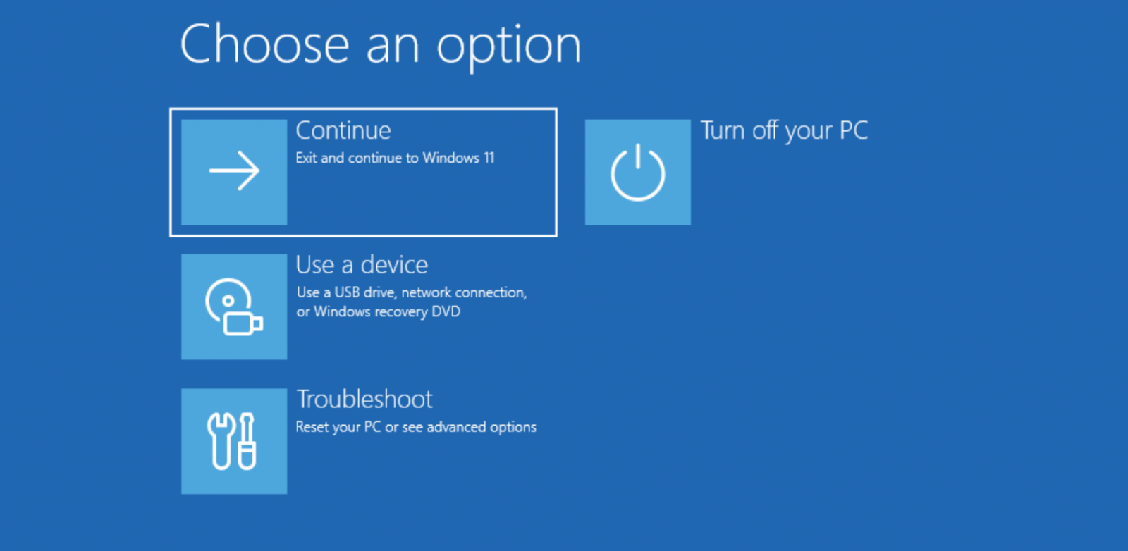 Windows Recovery Environment (BleepingComputer)